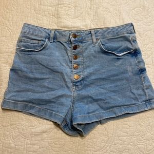 Forever 21 Los Angeles High Waisted Shorts